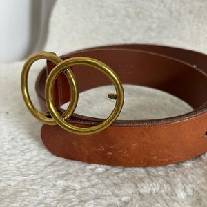 Auxiliary double ring jean belt size SMALL